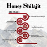 Honey Shilajit Sticks GOLD+ dengan Saffron & Ashwagandha, 30 Stick 8g 2