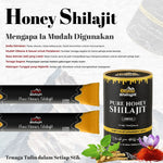 Honey Shilajit Sticks GOLD+ dengan Saffron & Ashwagandha, 30 Stick 8g 3
