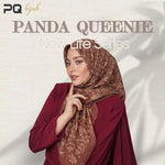 PANDA QUEENIE TUDUNG BAWAL PRINTED 4