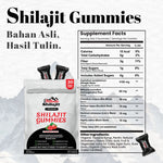 Shilajit Premium Gummies Rasa Strawberi dengan Ashwagandha 3